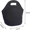 SUBLIMAZIONE SUCKS RIUSIBILI NEOPRENE PASSEGGIO BASSE PRANZO ISOLATO BASSE MUFFINGO CON DESIGN CIPPER PER IL DESIGN PER LA SCUOLA DI LAVORO DHL