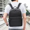 Backpack Genuine Leather Men's Bag Large Capacity 15 Inch Laptop Back Packs Cowhide Casual Travel Male Waterproof SchoolbagBackpack