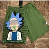 Plus Size S-3XL Designer Shorts For Men Cotton Drawstring Short Pants Cartoon Printed Sweatpants Trend New Capris