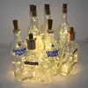 Strings Battery Powered Cork Wine Flasche Licht 2m DIY LED Sade Bar Geburtstag Party Stopper gestreift