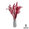 Decoratieve bloemen kransen macetas pequeñas secas natures para decoración de bodas, plantas articiales, pampas pequeñas, hierba, phrag