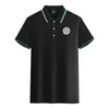 Montpellier HSC Herren- und Damen-Poloshirts aus mercerisierter Baumwolle, kurzärmeliges Revers, atmungsaktives Sport-T-Shirt, Logo kann individuell angepasst werden