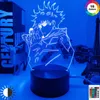 Veilleuses Anime lampe Megumi Fushiguro lumière Jujutsu Kaisen Led pour cadeau d'anniversaire LampNight