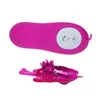 12 hastigheter vibrationsfjärilvibrator klitoris massager g-spot stimulering vibratorer sexiga leksaker för kvinnoprodukter, porr
