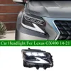 Bil LED-dagsljus för Lexus GX400 GX460 strålkastarenhet 2014-2021 Dynamiska svängsignalhuvudbelysning med hög strålprojektorslins
