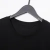 Печать буквы и сумки o шея дизайнерская футболка для футболки для обычной одежды
