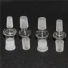 10 Style Glass Drop Down Adaptor For Bong wholesale hookah dropdown adapter with male female ash catcher adaptors 14mm 18mm