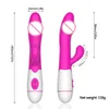 Sexiga leksaker G-spotvibrator för kvinnors dildo leksak kanin vaginal klitoral massager onani vuxna 18