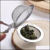 Tea Infuser Tool 304 Сфера сетки из нержавеющей стали сетчатая сетка кофе трава