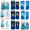 Slovenië Basketbal 10 Mike Tobey Jersey 2021 Zomer Tokyo 31 Vlatko Cancar 6 Aleksej Nikolic 15 Gregor Hrovat 27 Ziga Dimec National Team Man Kids Women