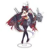 Keychains 2022 Game Anime Azur Lane Stand Sign Cosplay Acrylic Action Figur Model Plate Desk Decoration Toy Gift for Friend