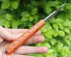 Ny 15700 Överlevnad Straight Kniv CPM154 Satinblad Full Tang Orange G10 Hantera Fixed Blades Jaktknivar med Kydex