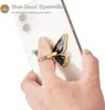 Porta ad anello del telefono Butterfly Porta dell'anello per telefono compatibile con qualsiasi telefono