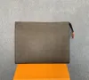 Pochette Uomo Donna Borsa da toilette Borsa portadocumenti classica