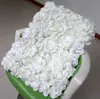 40x60cm豪華なシルク人工花柄の白い花の壁の装飾パーティーのための花の背景の背景
