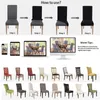 Chair Covers Jacquard Dining Stretch Banquet Slipcovers For Kitchen Room Pet Kids Furniture ProtectorsChairChair