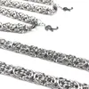 RAF Handmade Chain R Letter Silver Titanium Steel Necklace Bracelet Tide Brand Men And Women Fashion HipHop AllMatch Jewelry6181436