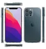 Przezroczysty wstrząsowy hybrydowy hybrydowy pancerz Hard Połączenia telefonu dla iPhone'a 15 14 13 12 11 Pro XS Max XR 8 7 6 Plus S23 S22 S21 S20 Note20 Ultra