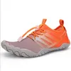 أحذية المشي لمسافات طويلة في الهواء الطلق 2022 New Men's and Women's Fitness Sports Shoes Cross-Border E-Border Commerce Five-Pinger Ricking Shoe Wading River Two