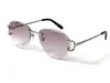 Óculos de sol Buffs vintage 0092 homens e mulheres projetam projetar piloto sem forma de óculos retrô requintados lentes cortadas UV400 Luz de ouro de ouro C5669607