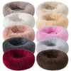 Pet Dog Bed Comfortable Deep Sleeps Round Cat Kennel Ultra Soft Washable And Cushion Winter Warm Sofa LJ200918