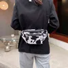 Fanny Packs Cow Pattern Summer Diagonal Chest Bag Ins Fashionable Foreign Style Women's Waist Bag Leisure Sports Bag 220627