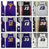 Özel Gençlik Çocuk Erkek Basketbol Formaları 32 Karl 12 John Malone Stockton 30 Carlos 7 Pete Arroyo Maravich Retro Jersey