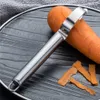 Creative Fruit Vegetable Peeler Stainless Steel Potato Cucumber Peeling Knife Sharp Scraper Planer Home Kitchen Gadgets