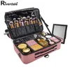 Women Fashion Makeup Organizer Necessary Upgrade Female Cosmetic Suitcases Big Make Up Bag Nail Tool Box 220617