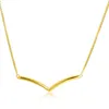 Shining Wish Collier Halskette Mode Golden Shine Kette Halsketten für Frauen 2021 Statement Einstellbare Chokerketten234n