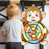 Vente en gros Montessori Dart Board Cible Sport Jeu Jouets Pour Enfants 4 À 6 Ans En Plein Air Enfant Intérieur Filles Sticky Ball Garçons Cadeau