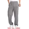 Zomer Mannen Sport Sport Broek Plus Size 7XL 140kg Hoge Elasticiteit Casual Heren Home Rechte Broek Mmerlier 48 220330