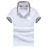 Projektant Mens Basic Business Polos T Shirt Fashion France Marka Mężczyzn T-shirty Haftowane opaski na arm