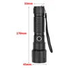 New XHP70 Powerful LED Flashlight Aluminum With Zoom And Waterproof IPX6 Litwod Power Supply 18650 Or 26650 Battery Flash Bulb 20W