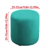 Chair Covers Soft Comfor All-inclusive Stool Cover Simple Solid Color Cylindrical Modern Square Household ItemsChair