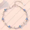 Daiwujan Delicate Zirconia Bracelets Lightning Chain Women Bracelet Female Engagement Valentines Jewelry