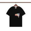 Designer de camiseta masculina para homens Tshirts Designers Street Feminino Crew Crew pescoço camisetas de manga curta 2 color