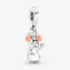 100 ٪ 925 Sterling Silver Pixar Remy Dangle Charms تناسب أصلي سوار السحر الأوروبي الأزياء