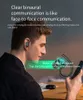 TWS Sport Ruisonderdrukkende Bluetooth-headset HIFI Stereo In-ear oorhaak IPX5 Waterdichte MINI-oortelefoon voor mobiele telefoon