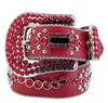 مصمم الأزياء الأزياء الحزام BB Simon Men Belt Ladies Flarkling Diamond Belt Base Base Black Blue White Multicolor