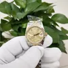 Classic Series 178274 179173 31 mm Yellow Dial Watches ETA 2813 Ruch Steel 18K Panie Watch Dwon Tone Gold Automatyczne kobiety 2538