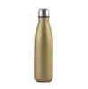 Bottiglia d'acqua glitter da 17 once Bottiglie di Cola isolate a doppia parete tumbler glitter Bottiglia sportiva in metallo BPA Bellissimo rivestimento scintillante5182523