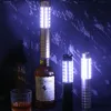 Night Lights Thrisdar Flashing Champagne Wine Strobe Electronic Parkler Flash Bottle Stick For Wedding Party Bar KTV Decornight Nightnight