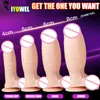 Adult Suction Cup Silicone Dildo Inflatable Pump sexy Toys For Women Machine Vagina Toy Masturbator Godemichet Monster Penis Clip