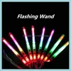 Other Event Party Supplies Festive Home Garden Flashing Wand Led Glow Light Up Stick Color Dhuco