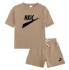 Summer Children Tracksuit Two Pieces Suits Clothing Sets for Boys Short Sleeve Top Shorts Girls Costume Kids Casual Outfits