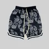 Men's Shorts New cashew flower outside wearing shorts men's loose straight casual sports pants five minutes fashion brand beach T220825