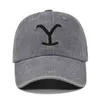 20222222 -Yellowstone Baseball Caps Kobiety i mężczyźni swobodny regulowany hatów ranch hats tata