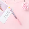 Neutral Pen Lovely Star Scepter Quicksand Creative Girl Magic Stick Stationery School Students Use 0.5mm Black Office Signature RRB14636