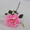 装飾的な花の花輪、結婚式のテーブルアクセサリーホームデコレーションのための人工シルクの花の花束クリスマスフェイクフラワーデコラティフ